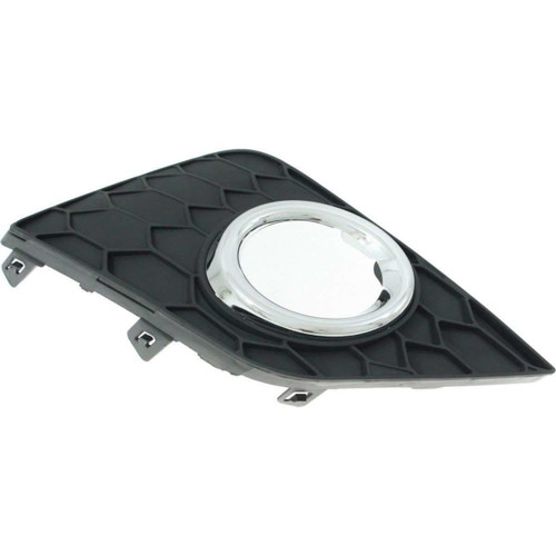 FOG LAMP BEZEL FR RH MATT BLACK/CHROME    REPLACEMENT FOR NISSAN SENTRA 2019 PARTSLINK NUMBER 	NI1039143