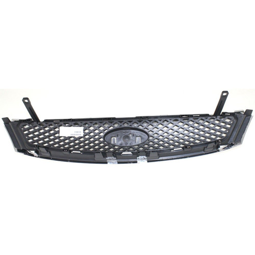 GRILLE CHROME/BLACK REPLACEMENT FOR FORD FOCUS 2005 PARTSLINK NUMBER FO1200430