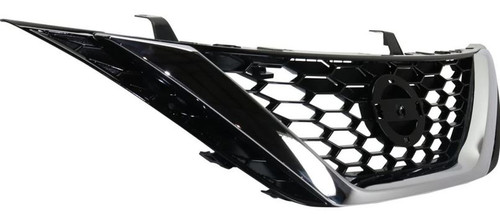 GRILLE GLOSSY BLACK W/CHROME EXCLUDE NISMO REPLACEMENT FOR NISSAN SENTRA 2019 PARTSLINK NUMBER NI1200279U GRILLE GLOSSY BLACK W/CHROME EXCLUDE NISMO REPLACEMENT FOR NISSAN SENTRA 2019 PARTSLINK NUMBER NI1200279U