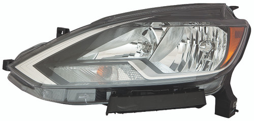 HEAD LAMP LH HALOGEN CAPA REPLACEMENT FOR NISSAN SENTRA 2019 PARTSLINK NUMBER NI2502244C HEAD LAMP LH HALOGEN CAPA REPLACEMENT FOR NISSAN SENTRA 2019 PARTSLINK NUMBER NI2502244C