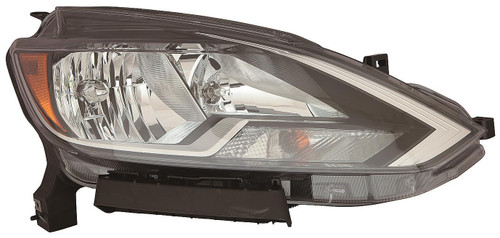 HEAD LAMP RH HALOGEN CAPA REPLACEMENT FOR NISSAN SENTRA 2019 PARTSLINK NUMBER NI2503244C HEAD LAMP RH HALOGEN CAPA REPLACEMENT FOR NISSAN SENTRA 2019 PARTSLINK NUMBER NI2503244C