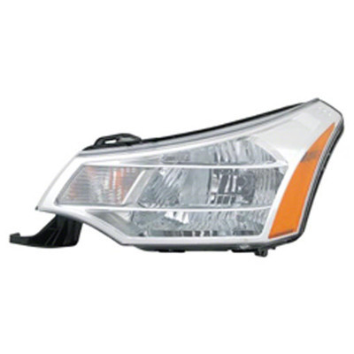 HEAD LAMP LH (BRIGHT CHROME TRIM) EXCLUDE 10-11 SES SDN MODEL HQ REPLACEMENT FOR FORD FOCUS 2008 PARTSLINK NUMBER FO2502244 HEAD LAMP LH (BRIGHT CHROME TRIM) EXCLUDE 10-11 SES SDN MODEL HQ REPLACEMENT FOR FORD FOCUS 2008 PARTSLINK NUMBER FO2502244