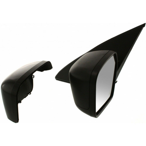 DOOR MIRROR LH POWER HTD W/O PUDDLE LAMP REPLACEMENT FOR FORD FUSION 2008 PARTSLINK NUMBER  FO1320266