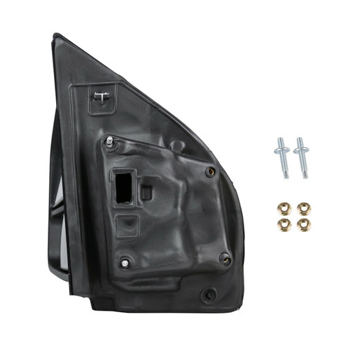 DOOR MIRROR LH MANUAL TOWING TYPE MANUAL EXTEND TEXTURED CAP  REPLACEMENT FOR FORD PICKUP F150 2015 PARTSLINK NUMBER  FO1320515