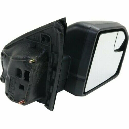 DOOR MIRROR RH MANUAL STANDARD TYPE CONVEX GLASS W/BLIND SPOT TEXTURED  REPLACEMENT FOR FORD PICKUP F150 2015 PARTSLINK NUMBER  FO1321521