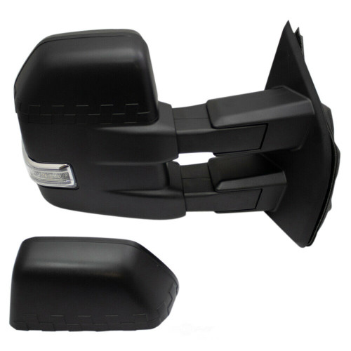 DOOR MIRROR RH POWER TOWING TYPE MANUAL HTD EXTEND W/SIGNAL/PUDDLE LAMP/SIDE MARKER/SPOT LAMP  REPLACEMENT FOR FORD PICKUP F150 2015 PARTSLINK NUMBER  FO1321516