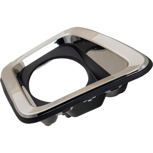 FOG LAMP BEZEL FR RH SMOKE CHROME TEXTURED BLACK REPLACEMENT FOR NISSAN TITAN XD PICKUP 2019 PARTSLINK NUMBER NI1039170 FOG LAMP BEZEL FR RH SMOKE CHROME TEXTURED BLACK REPLACEMENT FOR NISSAN TITAN XD PICKUP 2019 PARTSLINK NUMBER NI1039170