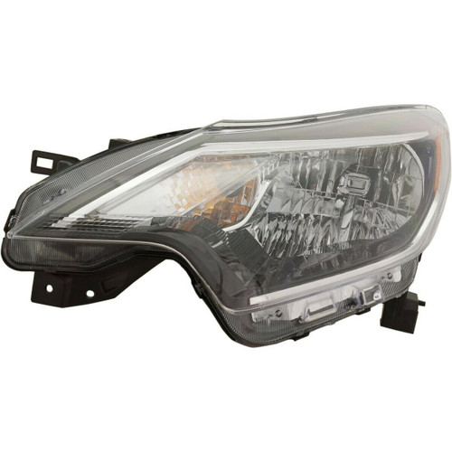 HEAD LAMP LH HALOGEN W/BLACK BEZEL CAPA REPLACEMENT FOR NISSAN VERSA HATCHBACK 2019 PARTSLINK NUMBER NI2502257C HEAD LAMP LH HALOGEN W/BLACK BEZEL CAPA REPLACEMENT FOR NISSAN VERSA HATCHBACK 2019 PARTSLINK NUMBER NI2502257C
