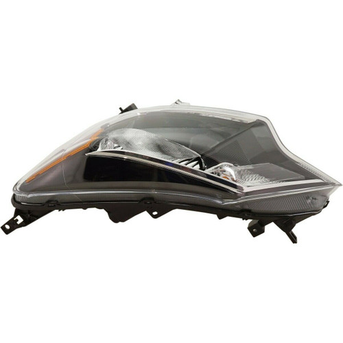 HEAD LAMP LH HALOGEN W/BLACK BEZEL HQ REPLACEMENT FOR NISSAN VERSA HATCHBACK 2019 PARTSLINK NUMBER NI2502257 HEAD LAMP LH HALOGEN W/BLACK BEZEL HQ REPLACEMENT FOR NISSAN VERSA HATCHBACK 2019 PARTSLINK NUMBER NI2502257