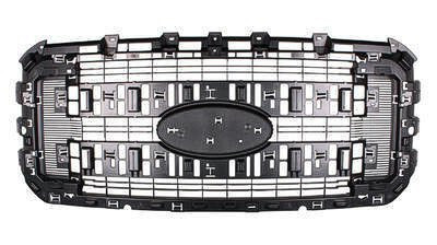 GRILLE UPPER MATTE-DK GRAY (INNER GRILLE)   REPLACEMENT FOR FORD PICKUP F550 SUPERDUTY 2015 PARTSLINK NUMBER  FO1207114