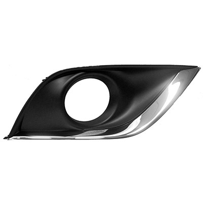 FOG LAMP BEZEL FR RH   REPLACEMENT FOR NISSAN VERSA SEDAN 2019 PARTSLINK NUMBER NI1039134U