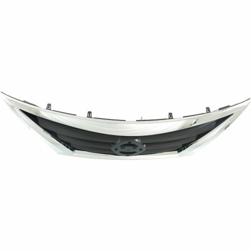 GRILLE CHROME/BLACK REPLACEMENT FOR NISSAN VERSA SEDAN 2019 PARTSLINK NUMBER NI1200261U GRILLE CHROME/BLACK REPLACEMENT FOR NISSAN VERSA SEDAN 2019 PARTSLINK NUMBER NI1200261U