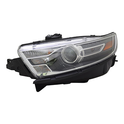 HEAD LAMP LH HALOGEN W/BLACK BEZEL PROJECTOR STYLE FROM 1/8/14 HQ REPLACEMENT FOR FORD TAURUS 2015 PARTSLINK NUMBER FO2502332 HEAD LAMP LH HALOGEN W/BLACK BEZEL PROJECTOR STYLE FROM 1/8/14 HQ REPLACEMENT FOR FORD TAURUS 2015 PARTSLINK NUMBER FO2502332