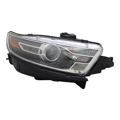 HEAD LAMP RH HALOGEN W/BLACK BEZEL PROJECTOR STYLE FROM 1/8/14 HQ REPLACEMENT FOR FORD TAURUS 2015 PARTSLINK NUMBER FO2503332 HEAD LAMP RH HALOGEN W/BLACK BEZEL PROJECTOR STYLE FROM 1/8/14 HQ REPLACEMENT FOR FORD TAURUS 2015 PARTSLINK NUMBER FO2503332