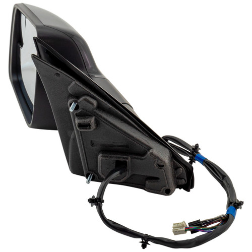 DOOR MIRROR RH POWER HTD CHROME W/BLIND SPOT/POWER FOLD/MEMORY/PUDDLE LAMP/SIGNAL  REPLACEMENT FOR RAM PICKUP-RAM-1500 2019 PARTSLINK NUMBER CH1321526