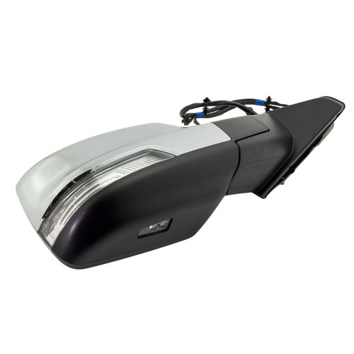 DOOR MIRROR RH POWER HTD CHROME W/POWER FOLD/MEMORY/PUDDLE LAMP/SIGNAL  REPLACEMENT FOR RAM PICKUP-RAM-1500 2019 PARTSLINK NUMBER CH1321525