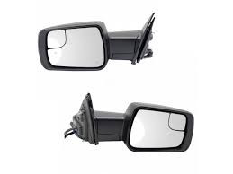 DOOR MIRROR RH POWER TEXTURED W/BLIND SPOT/SIGNAL/PUDDLE LAMP/TEMP SENSOR TOW STYLE  REPLACEMENT FOR RAM PICKUP-RAM-1500 2019 PARTSLINK NUMBER CH1321461