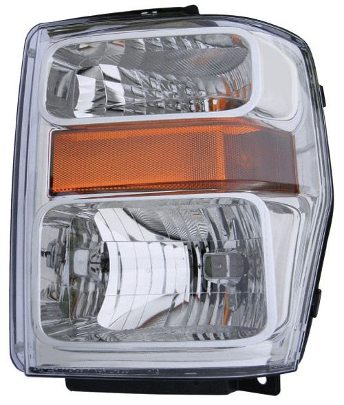 HEAD LAMP RH EXCLUDE HARLEY DAVIDSON CAPA REPLACEMENT FOR FORD PICKUP F450 SUPERDUTY 2008 PARTSLINK NUMBER  FO2503243C