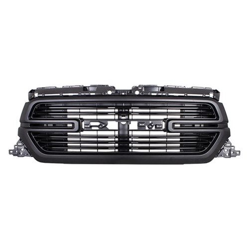 GRILLE MATTE DARK GRAY W/SURROUND VIEW CAMERA  REPLACEMENT FOR RAM PICKUP-RAM-1500 2019 PARTSLINK NUMBER CH1200417