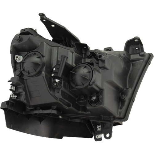 HEAD LAMP LH HALOGEN W/BLACK TRIM W/O LOGO HQ  REPLACEMENT FOR RAM PICKUP-RAM-1500 2019 PARTSLINK NUMBER CH2502328