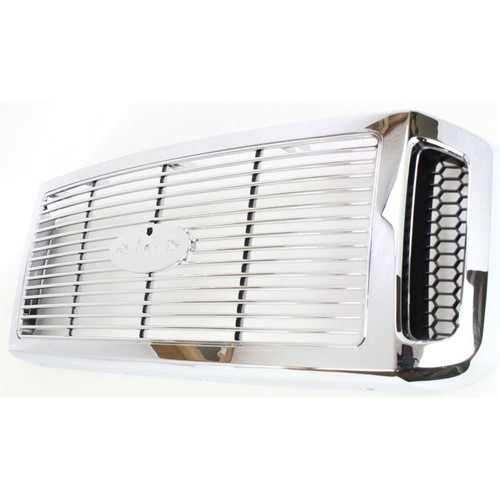GRILLE FRAME W/BILLET REPLACEMENT FOR FORD PICKUP F550 SUPERDUTY 2005 PARTSLINK NUMBER FO1200459 GRILLE FRAME W/BILLET REPLACEMENT FOR FORD PICKUP F550 SUPERDUTY 2005 PARTSLINK NUMBER FO1200459