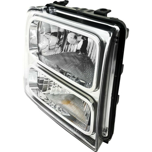 HEAD LAMP RH CAPA REPLACEMENT FOR FORD PICKUP F550 SUPERDUTY 2005 PARTSLINK NUMBER FO2503217C