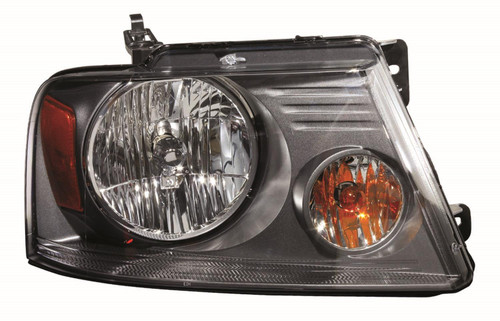 HEAD LAMP RH W/MEDIUM GRAY BACKGROUND CAPA REPLACEMENT FOR FORD  PICKUP FORD LIGHTDUTY (F150) 2008 PARTSLINK NUMBER  FO2503248C