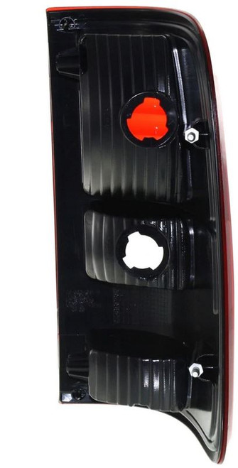 TAIL LAMP LH STYLESIDE MODEL W/RED LENS W/HOUSING EXCLUDE HARLEY DAVIDSON CAPA REPLACEMENT FOR FORD  PICKUP FORD LIGHTDUTY (F150) 2008 PARTSLINK NUMBER  	FO2800182C