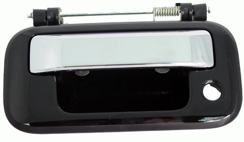 TAILGATE HANDLE CHROME/BLACK REPLACEMENT FOR FORD  PICKUP FORD LIGHTDUTY (F150) 2008 PARTSLINK NUMBER  FO1915121