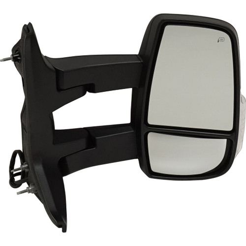 DOOR MIRROR RH POWER HTD TEXTURED W/BLIND SPOT/SIGNAL/LONG ARM REPLACEMENT FOR FORD TRANSIT T-150 CARGO VAN 2015 PARTSLINK NUMBER FO1321627 DOOR MIRROR RH POWER HTD TEXTURED W/BLIND SPOT/SIGNAL/LONG ARM REPLACEMENT FOR FORD TRANSIT T-150 CARGO VAN 2015 PARTSLINK NUMBER FO1321627