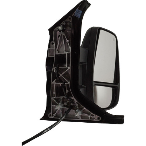 DOOR MIRROR RH POWER HTD TEXTURED W/BLIND SPOT/SIGNAL/LONG ARM REPLACEMENT FOR FORD TRANSIT T-150 CARGO VAN 2015 PARTSLINK NUMBER FO1321627 DOOR MIRROR RH POWER HTD TEXTURED W/BLIND SPOT/SIGNAL/LONG ARM REPLACEMENT FOR FORD TRANSIT T-150 CARGO VAN 2015 PARTSLINK NUMBER FO1321627