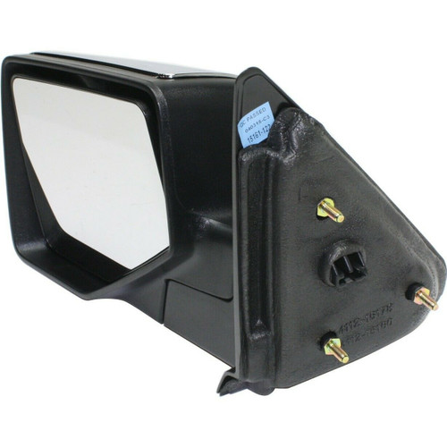 DOOR MIRROR LH MANUAL W/CHROME REPLACEMENT FOR FORD RANGER PICKUP 4WD 2008 PARTSLINK NUMBER  	FO1320315