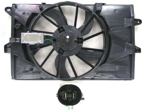 COOLING FAN ASSY 3.5L V6 REPLACEMENT FOR FORD TAURUS X 2008 PARTSLINK NUMBER  FO3115174