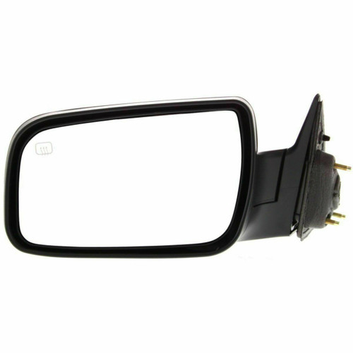 DOOR MIRROR LH POWER HTD BLACK W/O MEMORY REPLACEMENT FOR FORD TAURUS 2008 PARTSLINK NUMBER  FO1320311