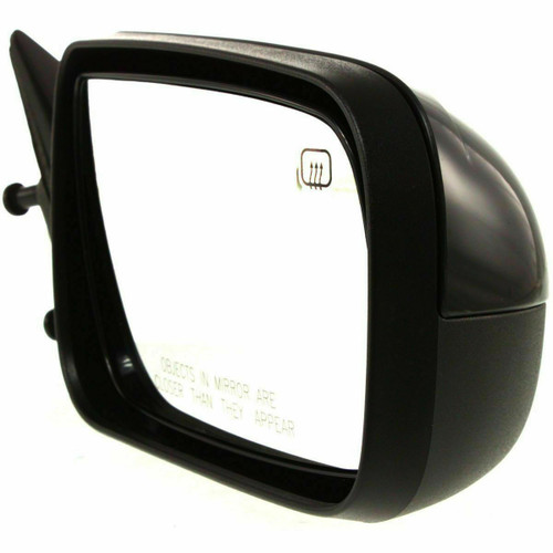 DOOR MIRROR RH POWER HTD BLACK W/O MEMORY REPLACEMENT FOR FORD TAURUS 2008 PARTSLINK NUMBER  FO1321311