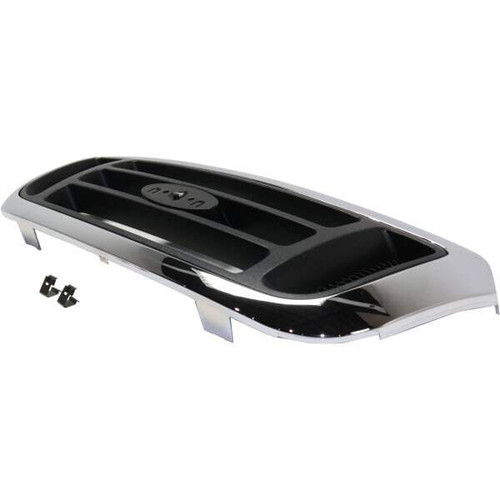 GRILLE CHROME GRAY 2WD REPLACEMENT FOR FORD RANGER PICKUP 2WD 2005 PARTSLINK NUMBER FO1200455