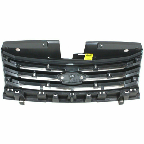 GRILLE INNER GRAY REPLACEMENT FOR FORD TAURUS X 2008 PARTSLINK NUMBER  FO1207109