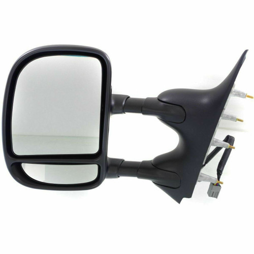 DOOR MIRROR LH POWER TELESCOPING DUAL SWING REPLACEMENT FOR FORD VAN FORD ECONOLINE 2008 PARTSLINK NUMBER  	FO1320329