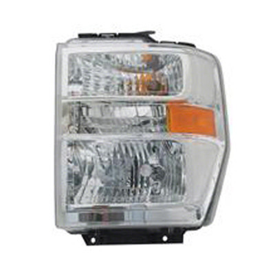 HEAD LAMP LH AERO HQ REPLACEMENT FOR FORD VAN FORD ECONOLINE 2008 PARTSLINK NUMBER  FO2502249