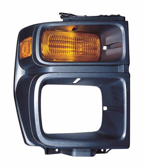 SIGNAL LAMP FR RH SEALED TYPE (INCLUDE BEZEL) HQ REPLACEMENT FOR FORD VAN FORD ECONOLINE 2008 PARTSLINK NUMBER  FO2525103