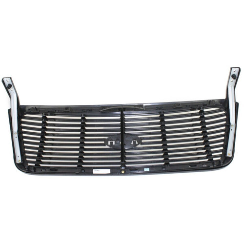 GRILLE MATTE-BLACK W/BLACK FRAME FX2 MODEL REPLACEMENT FOR FORD PICKUP FORD LIGHTDUTY(F150) 2008 PARTSLINK NUMBER FO1200501
