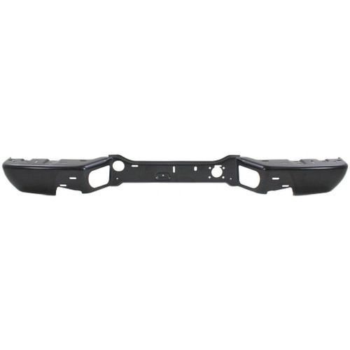 BUMPER RR BLACK W/O TOW PKG REPLACEMENT FOR GMC CONYON 2005 PARTSLINK NUMBER GM1102550