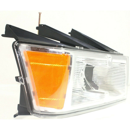 HEAD LAMP RH XTREME W/CHROME BEZEL HQ REPLACEMENT FOR GMC CANYON 2008 PARTSLINK NUMBER GM2503247 HEAD LAMP RH XTREME W/CHROME BEZEL HQ REPLACEMENT FOR GMC CANYON 2008 PARTSLINK NUMBER GM2503247