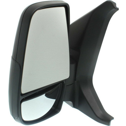 DOOR MIRROR LH MANUAL TEXTURED W/SHORT ARM W/LOW ROOF  REPLACEMENT FOR FORD TRANSIT T-350HD CARGO VAN 2015 PARTSLINK NUMBER  FO1320547