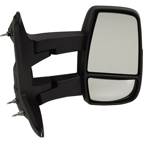 DOOR MIRROR RH MANUAL TEXTURED W/BLIND SPOT  REPLACEMENT FOR FORD TRANSIT T-350HD CARGO VAN 2015 PARTSLINK NUMBER  FO1321625