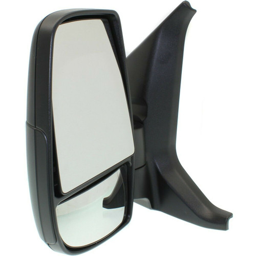 DOOR MIRROR LH MANUAL TEXTURED W/SHORT ARM W/MEDIUM/HIGH ROOF  REPLACEMENT FOR FORD TRANSIT T-350HD PASSNGR VAN 2015 PARTSLINK NUMBER  FO1320550