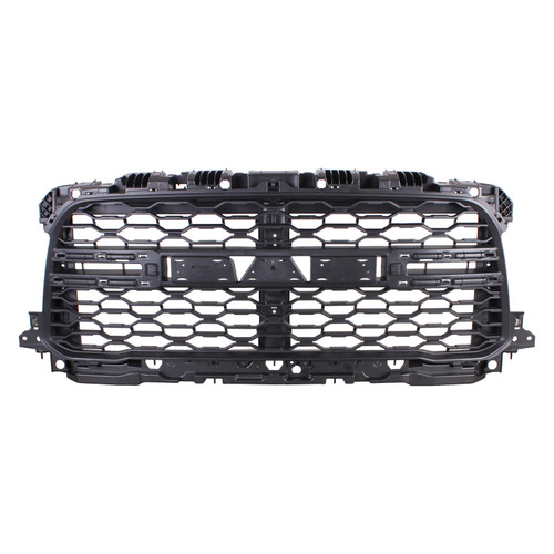 GRILLE FR BLACK MESH PATTERN W/ NOSTRILS W/O CAMERA/MOLDINGS FOR TRADESMAN MODELS     REPLACEMENT FOR RAM PICKUP-RAM-4500 2019 PARTSLINK NUMBER 	CH1200430