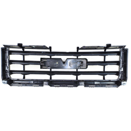 GRILLE MATTE-BLACK 3 HORIZONTAL BLACK BARS W/BLACK FRAME EXCLUDE DENALI REPLACEMENT FOR GMC PICKUP GMC SIERRA - 1500,2500-3500 2008 PARTSLINK NUMBER  GM1200583