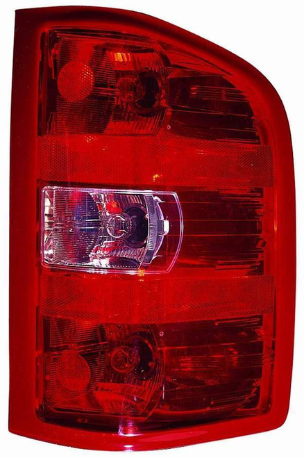 TAIL LAMP RH EXCLUDE 25/3500 DUALLY SERIES 11-12/ 1500 2ND DESIGN SERIES 2010/1500 SERIES 2011 CAPA REPLACEMENT FOR GMC PICKUP GMC SIERRA - 1500,2500-3500 2008 PARTSLINK NUMBER  GM2801207C