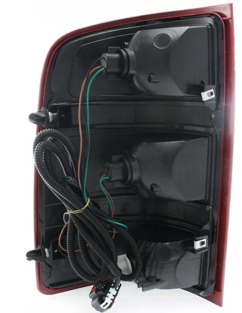 TAIL LAMP RH EXCLUDE BASE/DUALLY/DENALI W/O DARK RED TRIM W/LARGE 3047 BACK-UP BULB CAPA REPLACEMENT FOR GMC PICKUP GMC SIERRA - 1500,2500-3500 2008 PARTSLINK NUMBER GM2801208C TAIL LAMP RH EXCLUDE BASE/DUALLY/DENALI W/O DARK RED TRIM W/LARGE 3047 BACK-UP BULB CAPA REPLACEMENT FOR GMC PICKUP GMC SIERRA - 1500,2500-3500 2008 PARTSLINK NUMBER GM2801208C